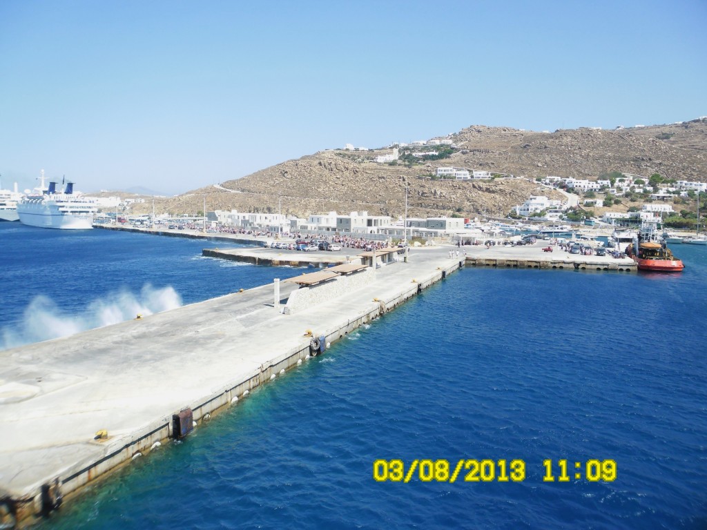 ARRIVE A MYKONOS
