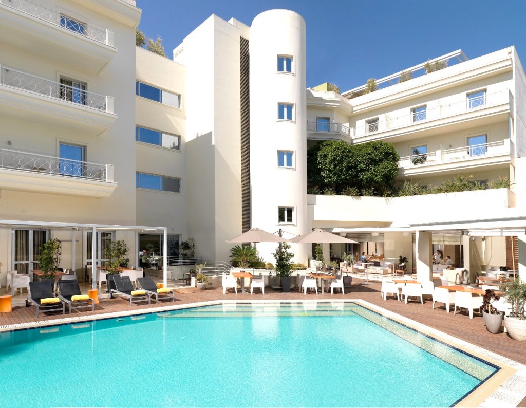 La piscine de l'hotel