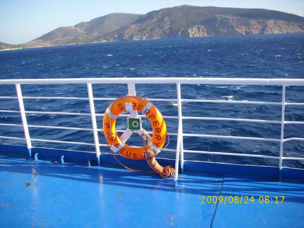 DÉPART DE RAFINA