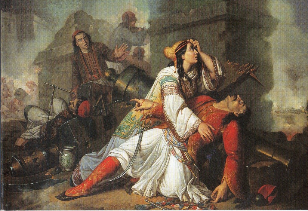 LA MORT DE TZAVELLAS
1855